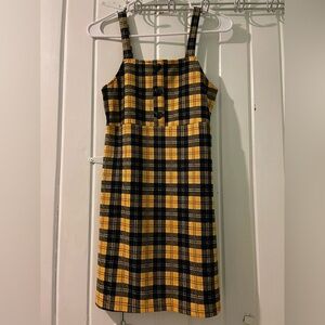 Jenna & Jessie plaid dress-girls size 12 NWOT
